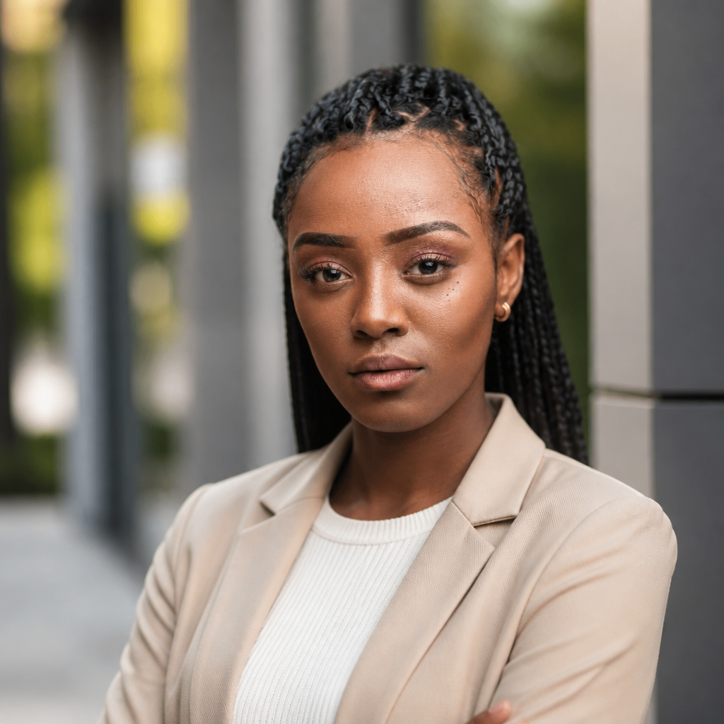 Create a professional outdoor LinkedIn profile image from my