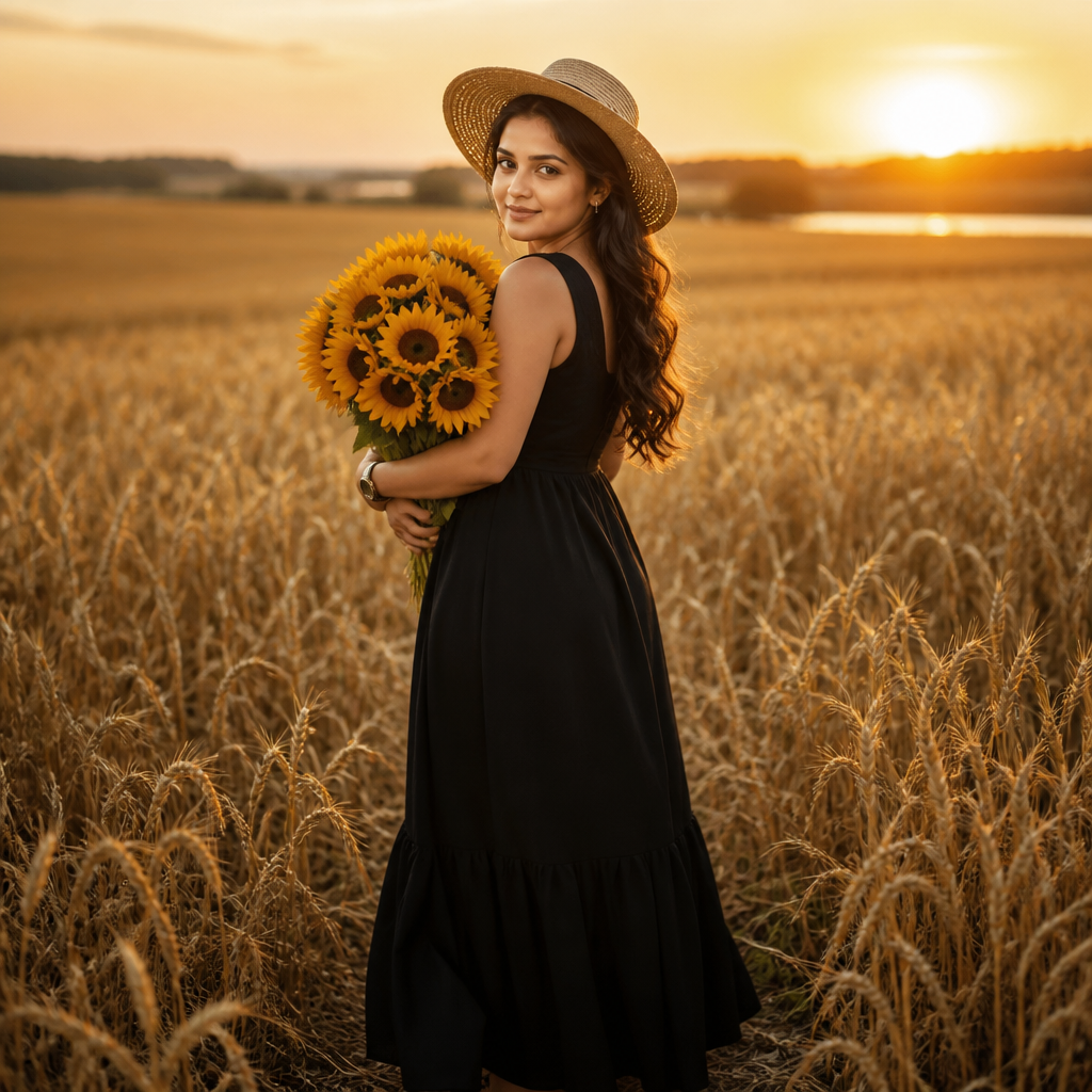 Create an ultra-realistic, cinematic DSLR-style full-body